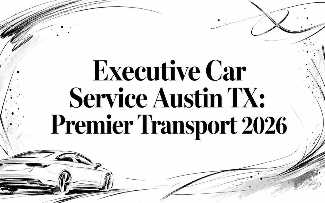 Executive Car Service Austin TX: Premier Transport 2026