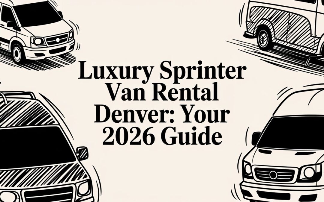 Luxury Sprinter Van Rental Denver: Your 2026 Guide