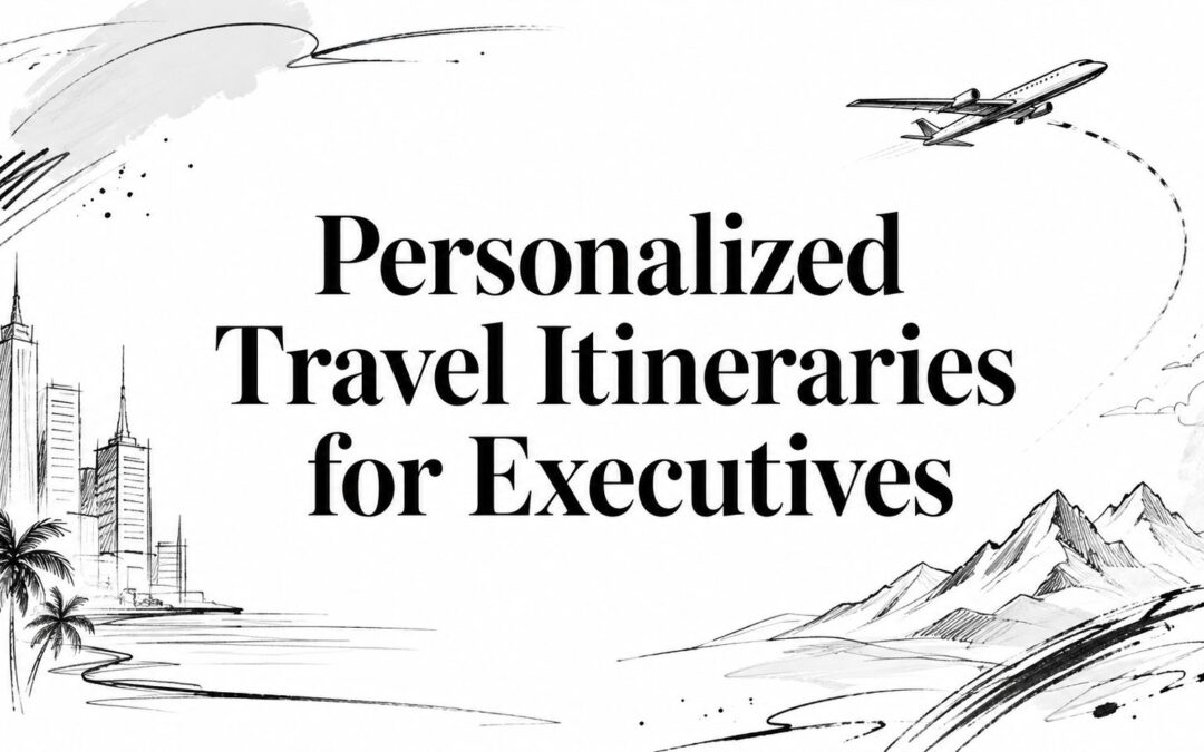 Personalized Travel Itineraries for Executives